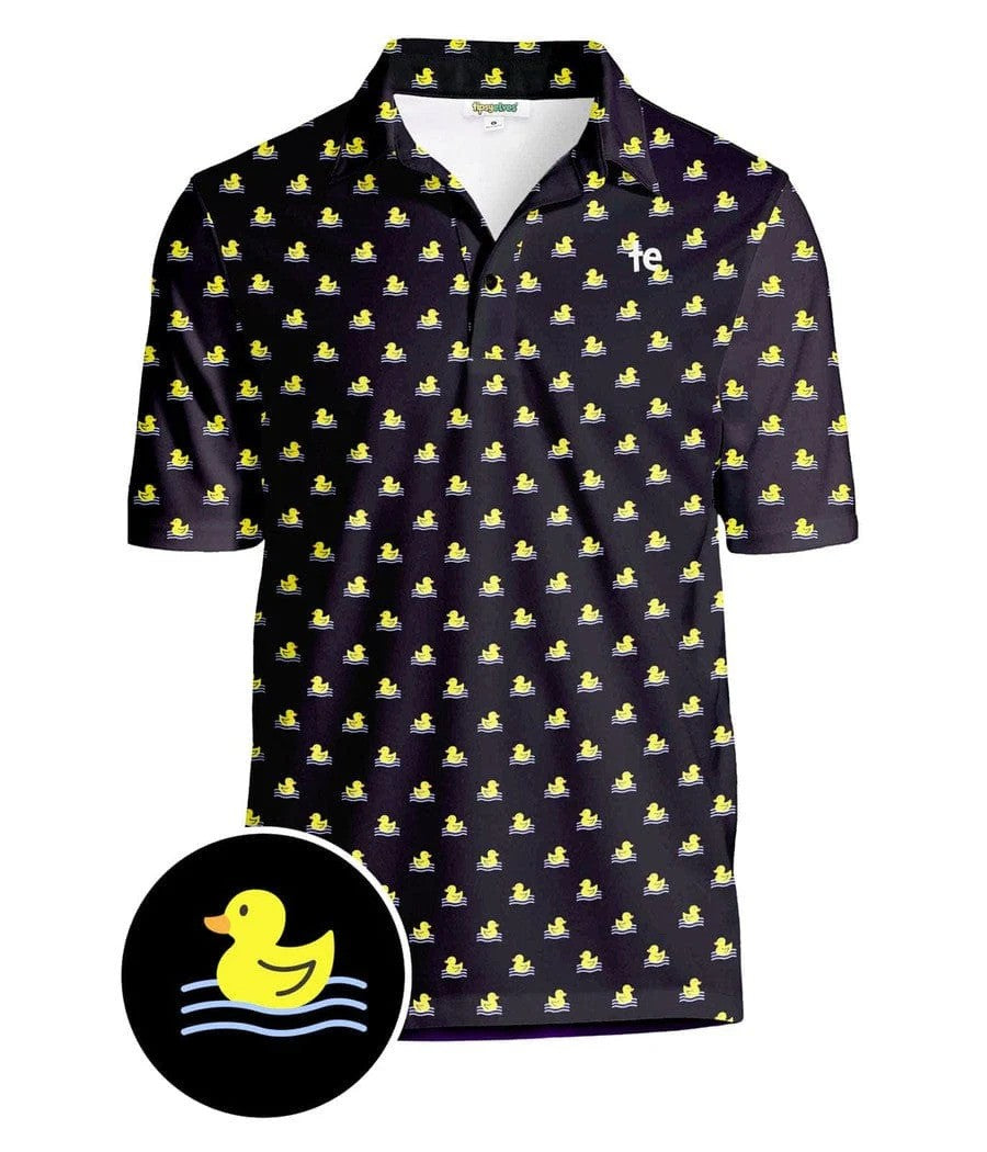 Rubber Ducky Men s Golf Polo Shirt Men Are From Mars